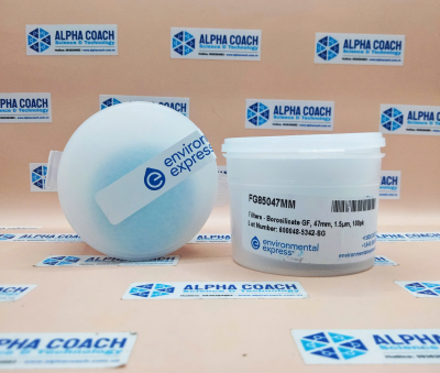 Màng lọc sợi thuỷ tinh Borosilicate Glass Microfiber, 1.5um, 47 mm; 100/Pk, Environmental Express, USA