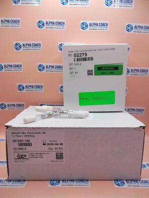 Ống hấp thụ CHROMOSORB-106, 7.2X70, 100/50, 50/BX, mã ZST-180, hãng Zefon, Mỹ