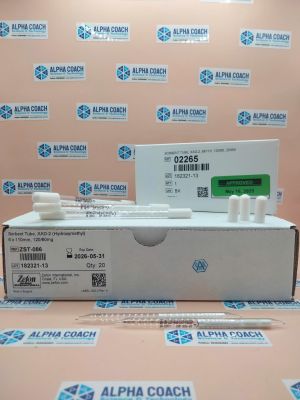Ống hấp thụ XAD-2 (treated with 2- Hydroxymethyl), 6 x 110mm, 120/60mg, 20/bx, mã ZST-086, hãng Zefon, Mỹ