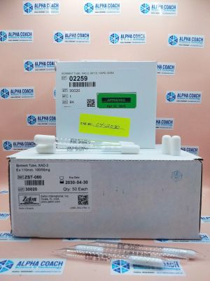Ống hấp thụ - XAD-2 Sorbent Tube, 8 x 110mm, 100/50mg, 50/bx, mã ZST-080, hãng Zefon - Mỹ