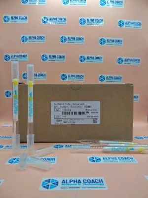 Ống hấp thụ Silicagel Sorbent Tube, 8x110mm, 520/260mg, 50/bx, hãng Zefon, Mỹ