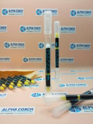 Ống hấp thụ nhồi than hoạt tính - SORBENT TUBE, COC CHARCOAL, 8X110, 400/200, 50/BX, mã ZST-002, hãng Zefon - Mỹ