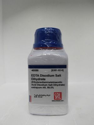 Hóa chất EDTA Disodium Salt Dihydrate extrapure AR, 99.5%, hãng SRL - Ấn Độ