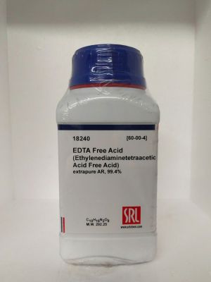 Hóa chất EDTA Free Acid extrapure AR, 99.4%, hãng SRL - Ấn Độ