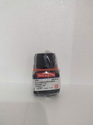 Hóa chất 2,3,5-Triphenyltetrazolium Chloride (TTC) extrapure, 99%, hãng SRL - Ấn Độ