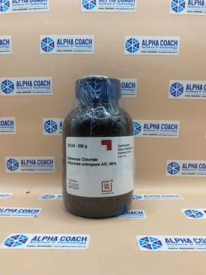 Hoá chất Stannous Chloride Dihydrate extrapure AR, 99%, lọ 250g, hãng SRL, Ấn Độ