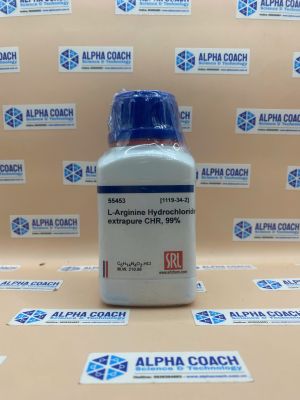 Hoá chất L-Arginine Hydrochloride extrapure CHR, 99%, hãng SRL, Ấn Độ