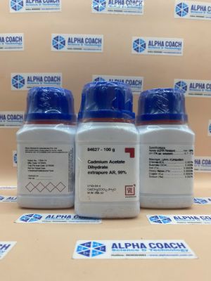 Hoá chất Cadmium Acetate Dihydrate extrapure AR, 99%, lọ 100g, hãng SRL, Ấn Độ