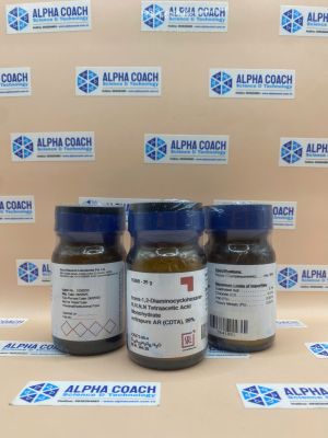 Hóa chất trans-1,2-Diaminocyclohexane-N,N,N,N Tetraacetic Acid Monohydrate extrapure AR (CDTA), 97%, hãng SRL - Ấn Độ