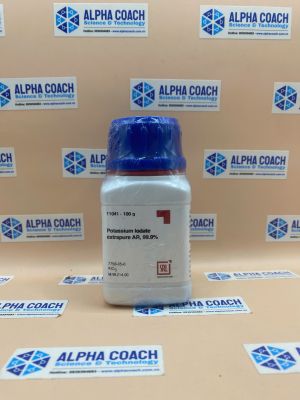 Hoá chất Potassium Iodate extrapure AR, 99.9%, lọ 100g, hãng SRL, Ấn Độ