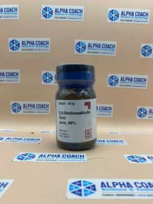 Hoá chất 3,5-Dinitrosalicylic Acid pure, 98%, lọ 25g, hãng SRL, Ấn Độ