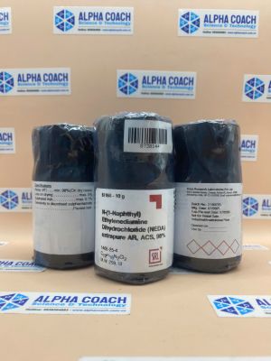 Hóa chất N-(1-Naphthyl)Ethylenediamine Dihydrochloride (NEDA) extrapure AR, ACS, 98%, lọ 10g, hãng SRL - Ấn Độ