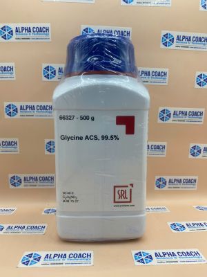 Hoá chất Glycine ACS, 99.5%, lọ 500g, hãng SRL, Ấn Độ