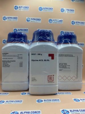Hoá chất Glycine ACS, 99.5%, lọ 500g, hãng SRL, Ấn Độ