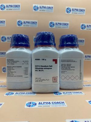 Hóa chất EDTA Disodium Salt Dihydrate extrapure AR, 99.5%, hãng SRL - Ấn Độ