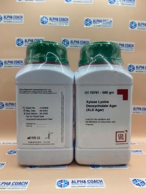 Môi trường vi sinh Xylose Lysine Deoxycholate Agar (XLD Agar), hãng SRL, Ấn Độ