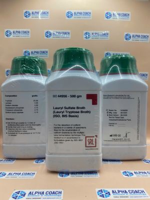 Môi trường vi sinh Lauryl Sulfate Broth (Lauryl Tryptose Broth) (ISO, BIS Basis),hãng SRL, Ấn Độ