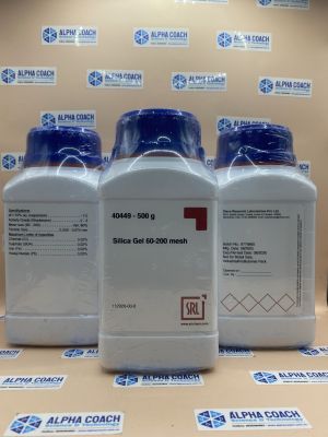 Hoá chất Silica Gel 60-200 mesh, lọ 500g, hãng SRL, Ấn Độ