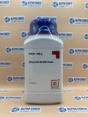 Hoá chất Silica Gel 60-200 mesh, lọ 500g, hãng SRL, Ấn Độ