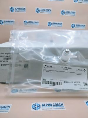 Túi lấy mẫu khí Tedlar 0.5Lit, van ZP, mã EG-ZP-05, hãng Zefon, Mỹ