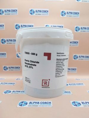 Hoá chất Ferric Chloride Hexahydrate ACS, 97%, lọ 500g, hãng SRL, Ấn Độ