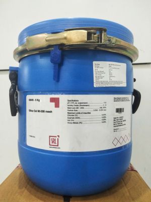 Hoá chất Silica Gel 60-200 mesh, lọ 5kg, hãng SRL, Ấn Độ