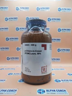 Hoá chất p-Chloro-m-Cresol (PCMC) pure, 98%, lọ 500g, hãng SRL, Ấn Độ