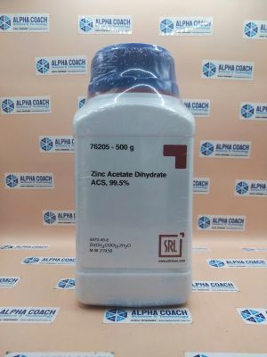 Hoá chất Zinc Acetate Dihydrate ACS, 99.5%, lọ 500g, hãng SRL, Ấn Độ