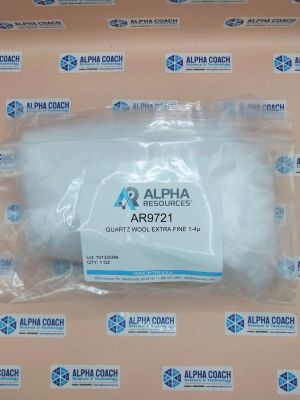 Bông thạch anh AR9721 siêu mịn (1-4µ), hãng Alpha Resources, Mỹ