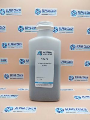 Vật liệu chuẩn AR076 - Tin Metal Accelerator, 2LB/lọ, mã hãng Alpha Resources, Mỹ