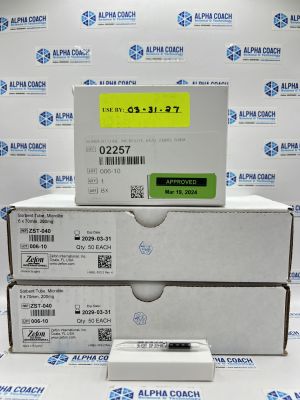 Ống hấp thụ Microlite Sorbent Tube, 6x70mm, 200mg, 50/bx, mã ZST-040, hãng Zefon - Mỹ