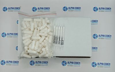 Ống hấp thụ Silica Gel, 6x70mm, 200/100mg, 50/bx, mã ZST-057, hãng Zefon, Mỹ