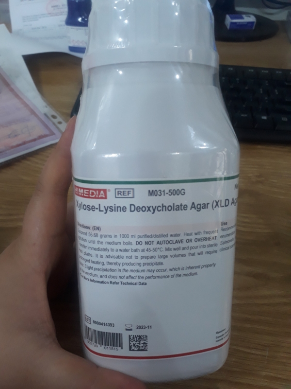 Xylose Lysine Deoxycholate Agar XLD Agar, Ấn Độ