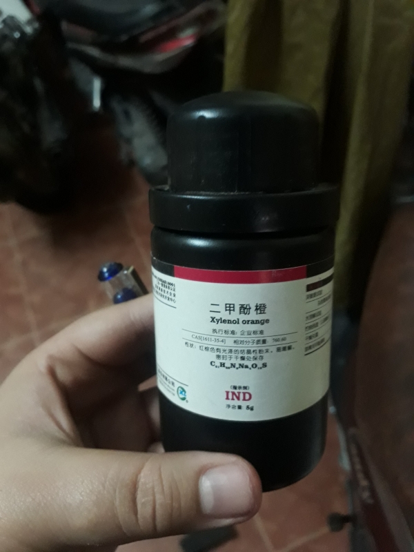 Xylenol orange, Trung Quốc