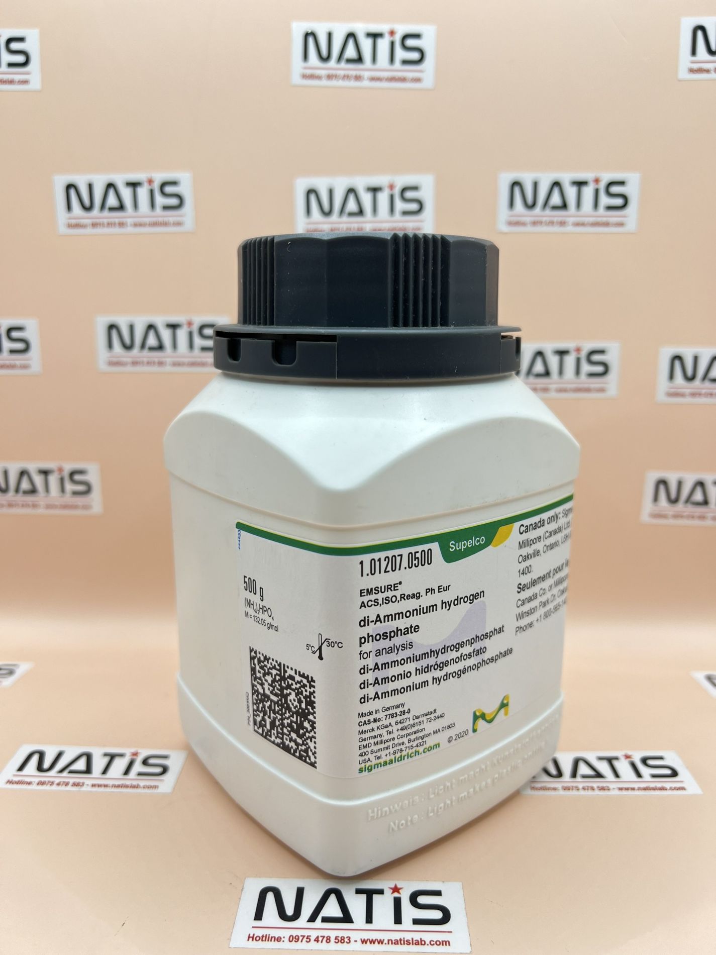 Hóa chất di-Ammonium hydrogen phosphate, Merck