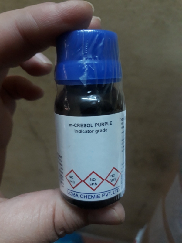 m-CRESOL PURPLE, Ấn Độ
