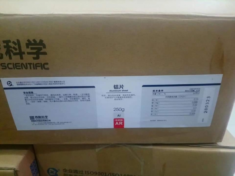 Aluminum Sheet (nhôm lá), Trung Quốc