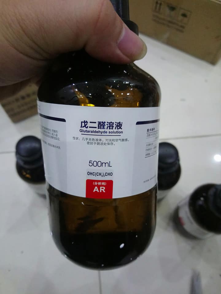 Glutaraldehyde solution, Trung Quốc