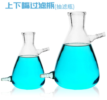Bình tam giác có nhánh trên và dưới