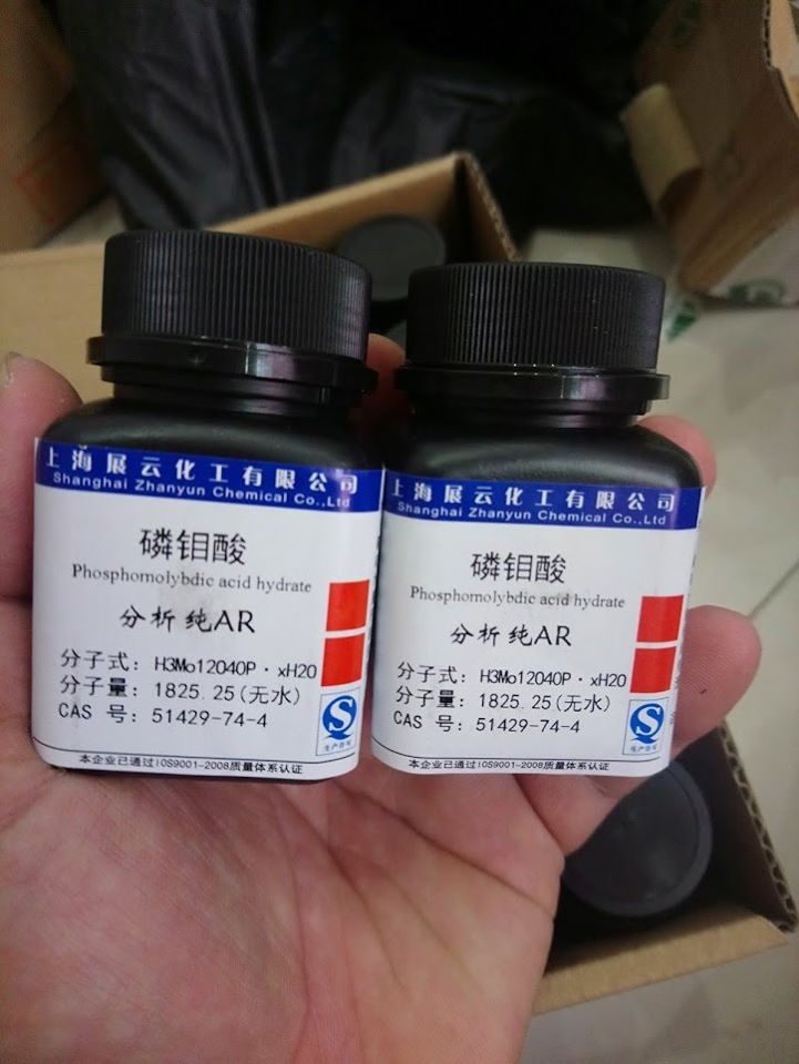Phosphomolybdic acid hydrate, Trung Quốc
