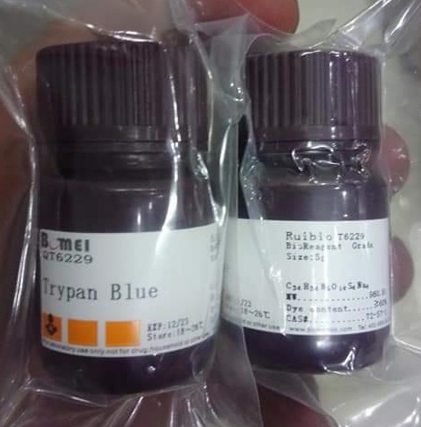 Trypan Blue, Trung Quốc