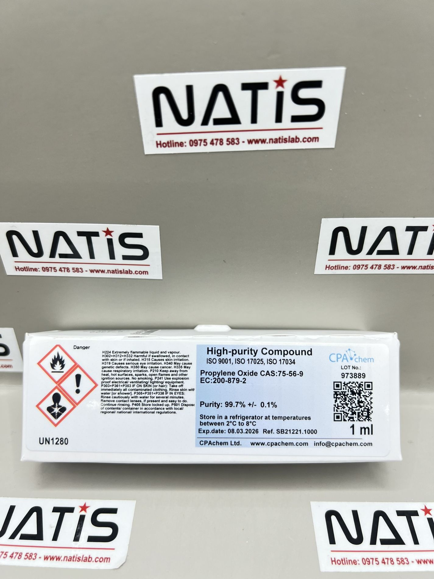 Chất chuẩn Propylene Oxide [CAS:75-56-9], CPAchem