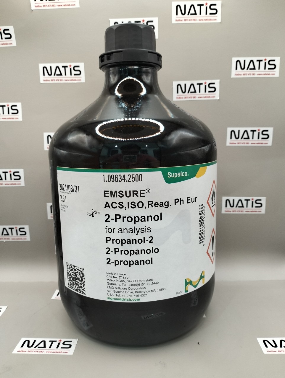 Hóa chất 2-Propanol, Merck