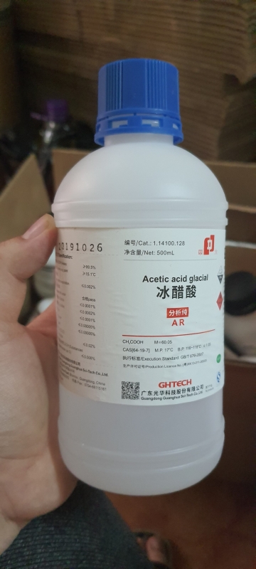 Acetic acid glacial, Trung Quốc