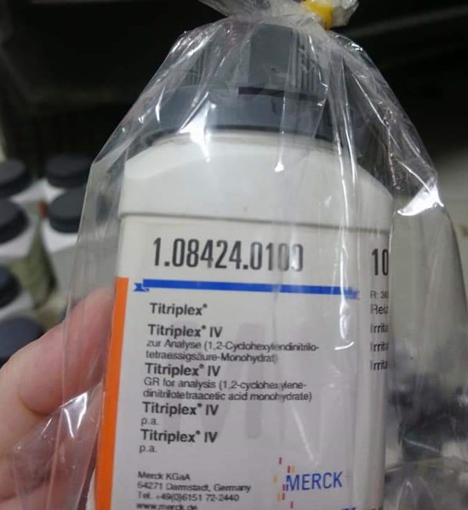 Titriplex® IV (1,2-cyclohexylenedinitrilotetraacetic acid monohydrate), Merck