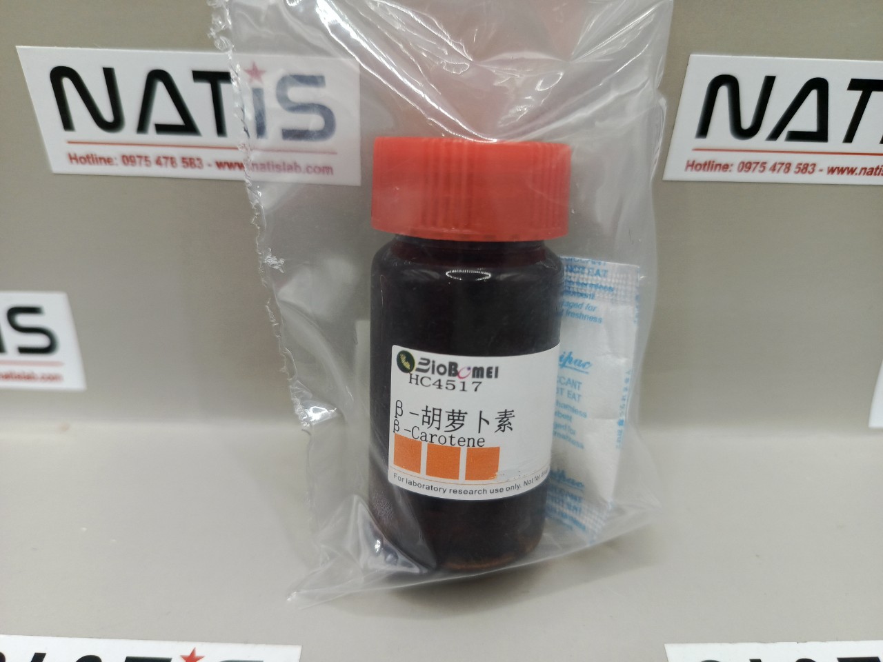 β-Carotene, Trung Quốc