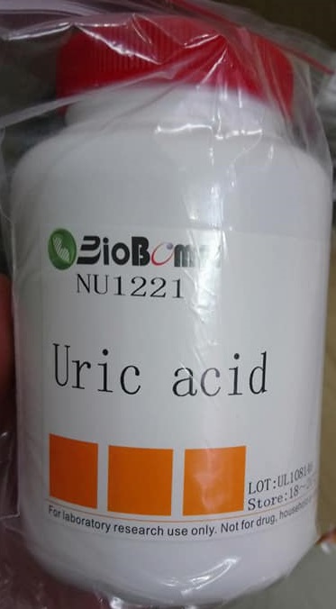 Uric acid, Trung Quốc