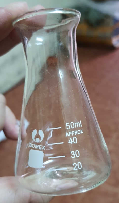 Bình tam giác 50mL, Trung Quốc