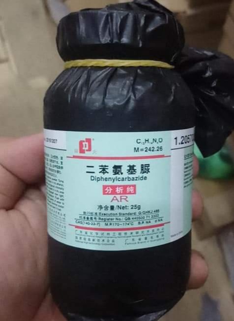 Diphenylcarbazide, Trung Quốc