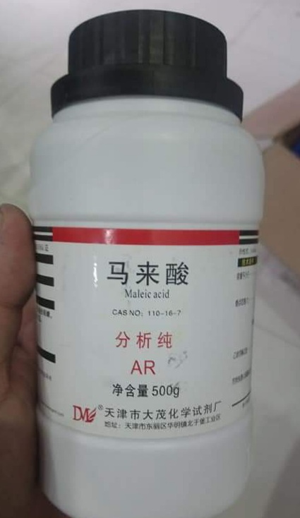 Maleic acid, Trung Quốc